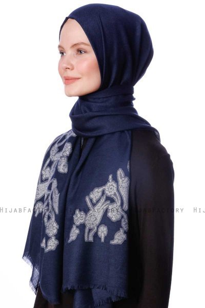 Roshan - Navy Blau Hijab - Özsoy