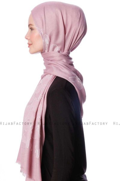 Roshan - Dunkles Altrosa Hijab - Özsoy