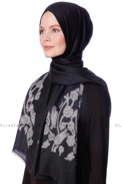Roshan - Schwarz Hijab - Özsoy