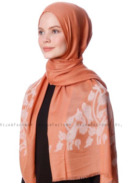 Roshan - Ziegelrot Hijab - Özsoy