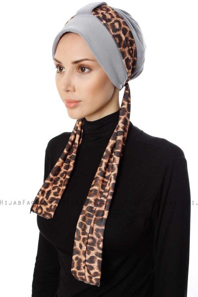 Sanem - Grau Turban