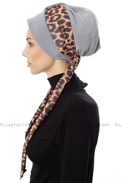 Sanem - Grau Turban