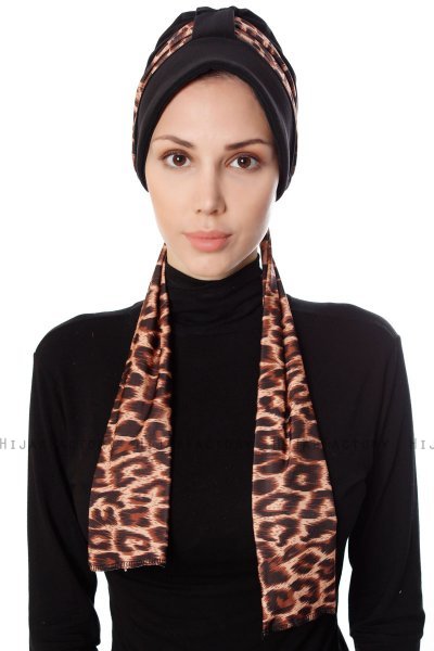 Sanem - Schwarz Turban