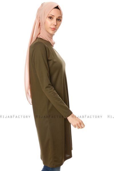 Sarah - Khaki Tunika - Miss Halima