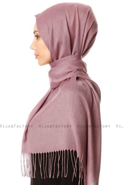 Selin - Helles Lila Pashmina Hijab - Özsoy