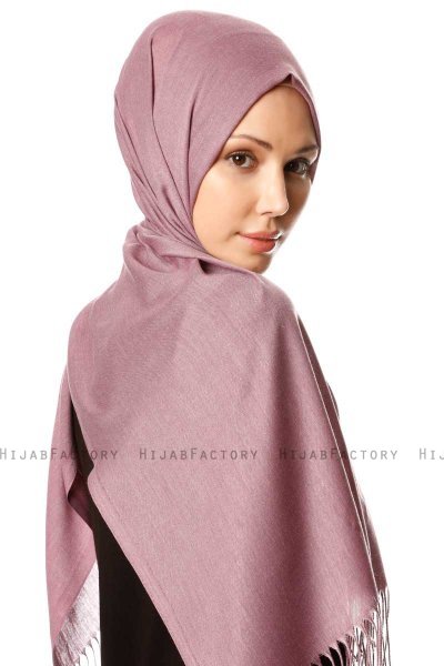Selin - Helles Lila Pashmina Hijab - Özsoy