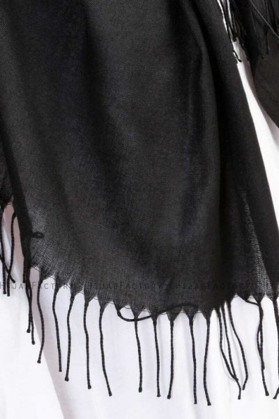 Selin Svart Pashmina Hijab Sjal Özsoy 160001-5