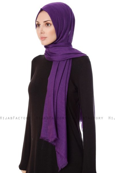 Selma - Deep Violet Hijab - Gülsoy
