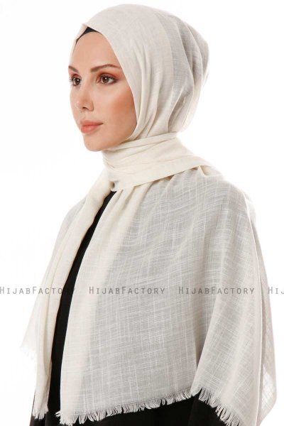 Selma - Leichte Beige Hijab - Gülsoy