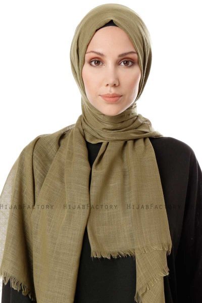 Selma - Leichte Khaki Hijab - Gülsoy