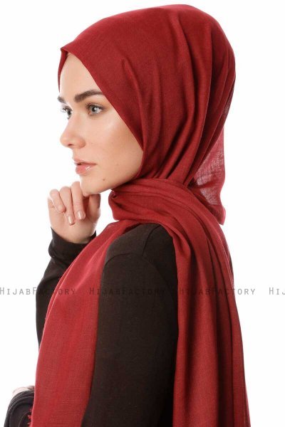 Selma - Dunkel Bordeaux Hijab - Gülsoy