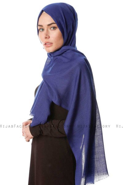 Selma - Dunkelblau Hijab - Gülsoy