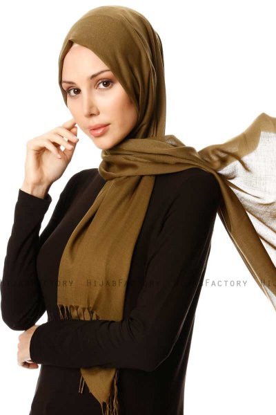 Semahat - Khaki Hijab - Özsoy