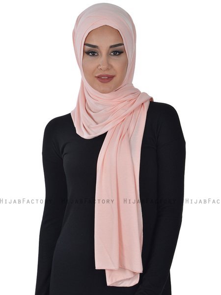 Sofia - Altrosa Baumwolle Praktisch Hijab
