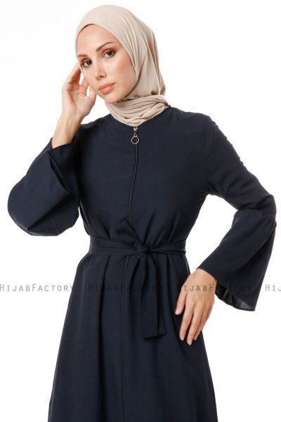 Soraya - Navy Blau Abaya - Miss Cazibe