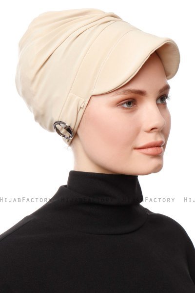 Sumeyye - Beige Turban
