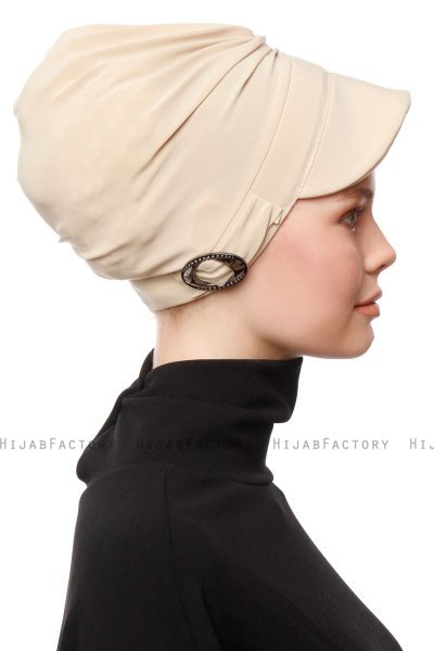 Sumeyye - Beige Turban