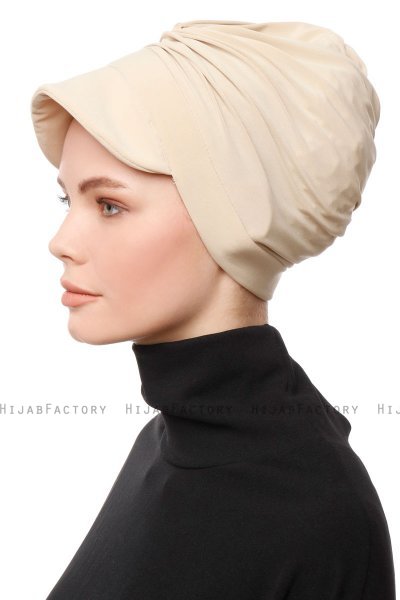 Sumeyye - Beige Turban