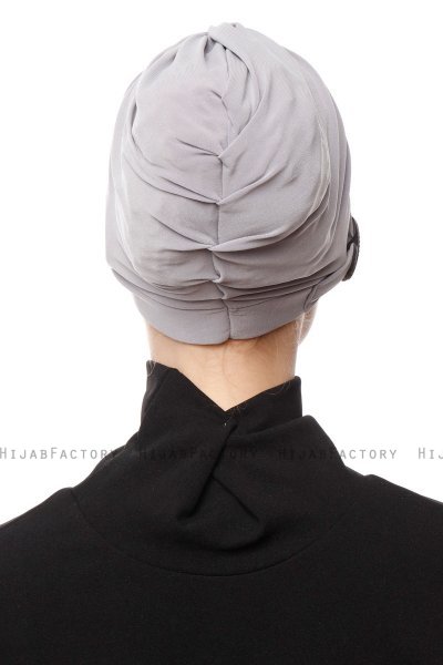 Sumeyye - Hellgrau Turban