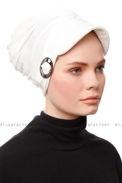Sumeyye - Weiß Turban