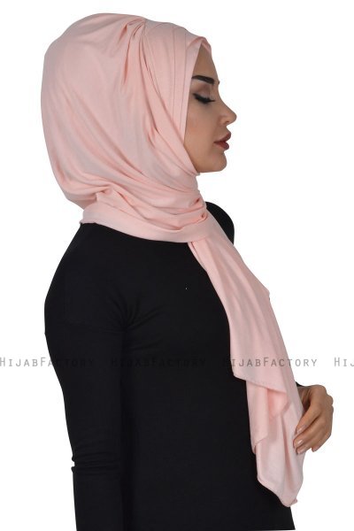 Tamara - Altrosa Baumwolle Praktisch Hijab
