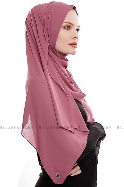 Yara - Punch Praktisch Fertig Crepe Hijab