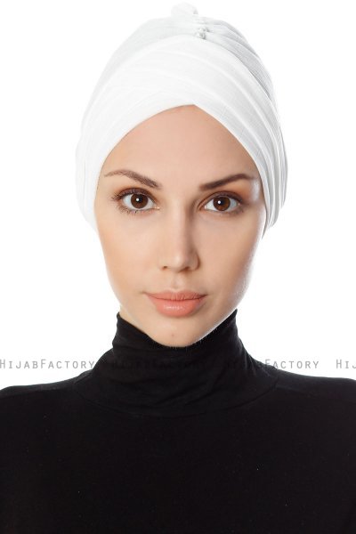 Yonca - Weiß Turban