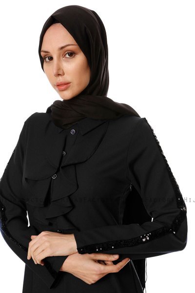 Yussra - Schwarz Kleid - Burun