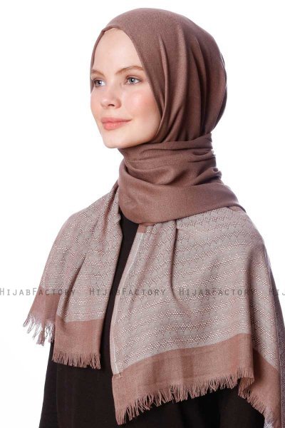 Zehab - Taupe Hijab - Özsoy
