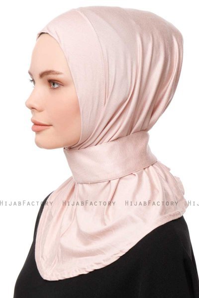 Zeliha - Altrosa Praktisch Viscose Hijab