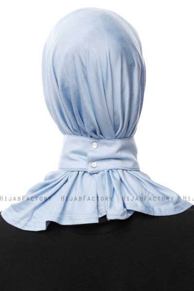 Zeliha - Hellblau Praktisch Viscose Hijab