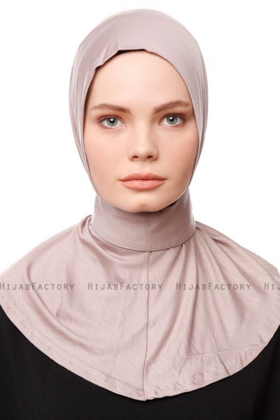 Zeliha - Steingrau Praktisch Viscose Hijab