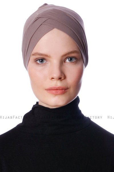 Zeynep - Dunkeltaupe Parizien Untertuch - Ecardin