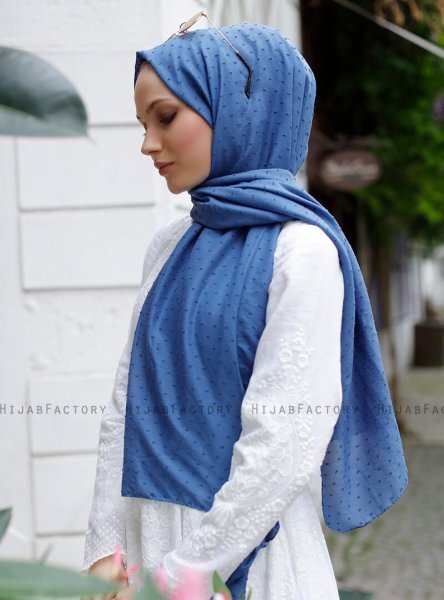Malika - Blau Hijab - Sal Evi