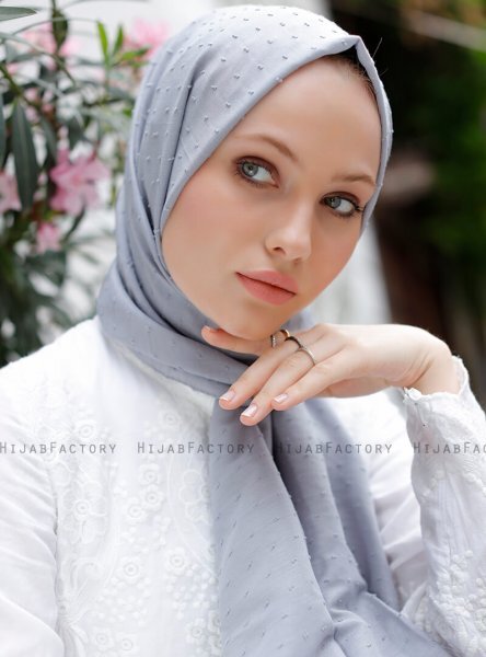 Malika - Grau Hijab - Sal Evi
