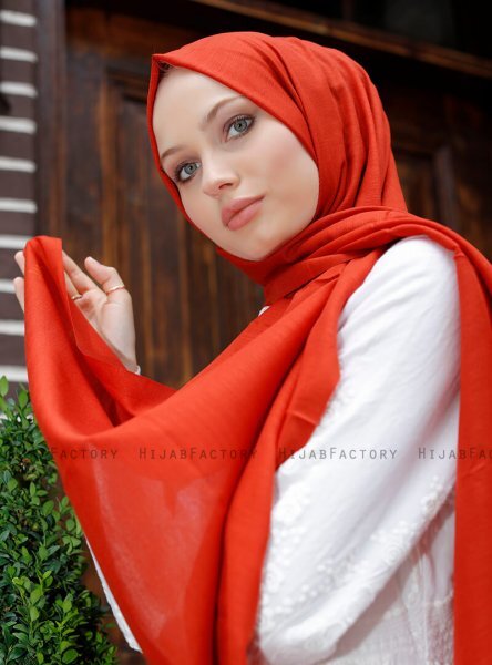 Zaina - Ziegelrot Hijab - Sal Evi