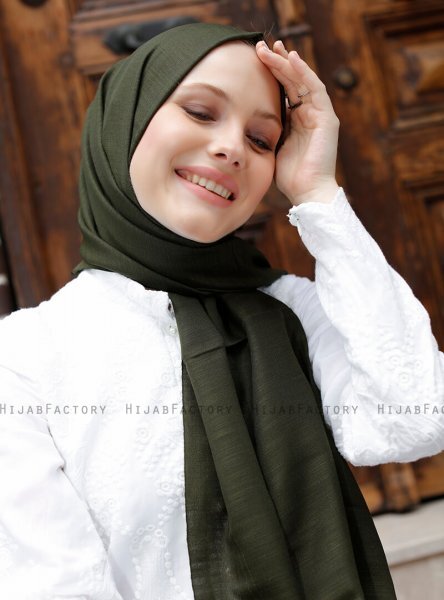 Zaina - Dunkelgrün Hijab - Sal Evi