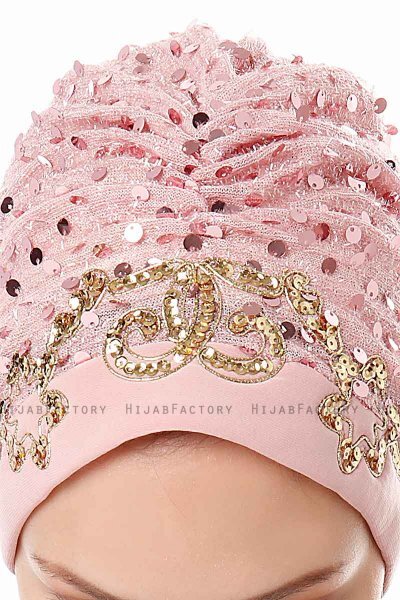 Zuleyha - Altrosa Turban